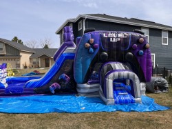 Gamer Bounce House Slide Combo Wet/DRY