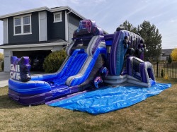 Gamer Bounce House Slide Combo Wet/DRY